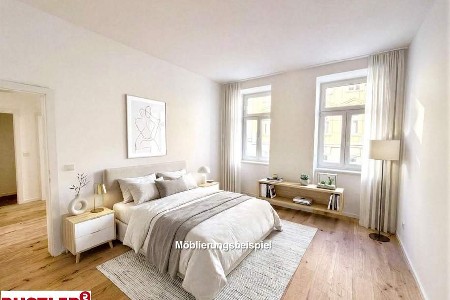 4-Zimmerwohnung mit Hofseitigen Balkon und Blick ins Grüne – Nähe Kutschkermarkt, Wohnung-kauf, 742.700,€, 1180 Wien 17., Hernals