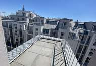 Oberstes Stockwerk! Klimatisierte DG-Wohnung mit 10m² Terrassenfläche!!!