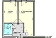 Helle 2-Zimmerwohnung mit großer Terrasse nahe der FH Joanneum!