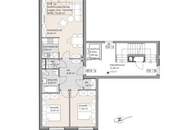 1160! Helle 3-Zimmer DG-Wohnung mit Loggia zum Kauf!