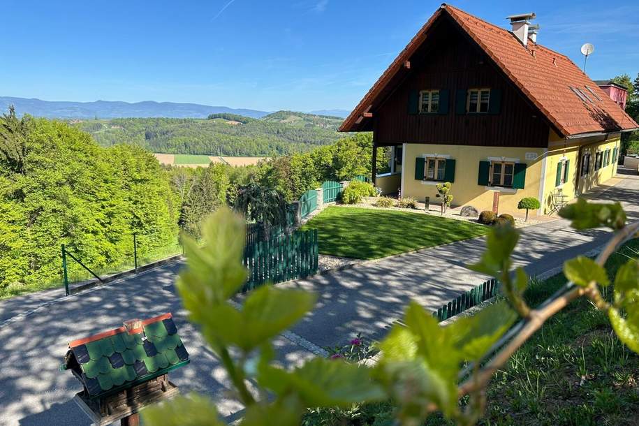 „Aussichtslage der Extraklasse – Südsteiermark“, Haus-kauf, 1.349.000,€, 8453 Leibnitz