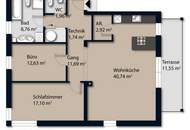 Grüne Ruheoase – Moderne Terrassenwohnung mit 2 Stellplätzen in Enns - 1.Stock Top 2