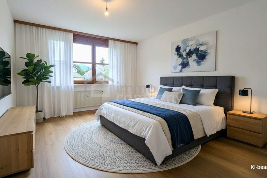 Großzügige 3-Zimmer-Hochpaterre-Wohnung in Dornbirn | 89m² Wfl. | Frisch renoviert | Wohnküche mit Eckbank | Süd-Veranda, Wohnung-miete, 1.680,00,€, 6850 Dornbirn