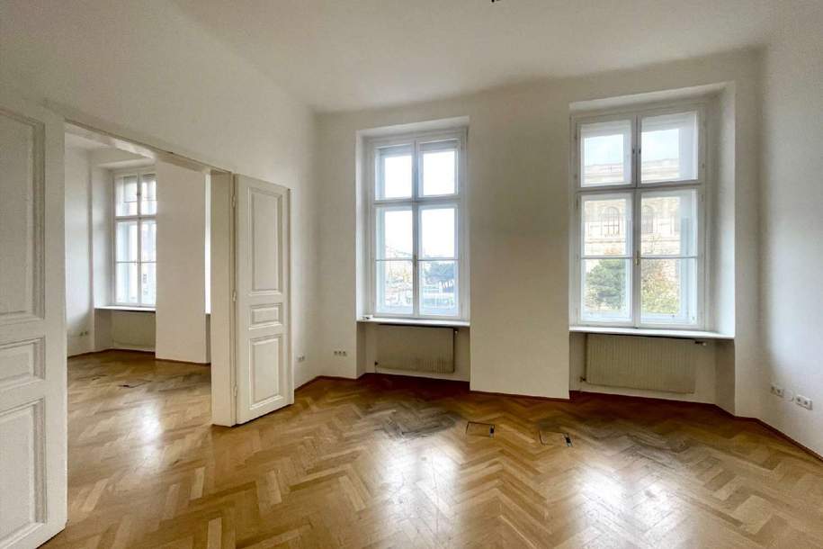 Attraktive Bürofläche Nahe Mariahilferstraße und Burggarten zu mieten, Gewerbeobjekt-miete, 4.315,39,€, 1010 Wien 1., Innere Stadt