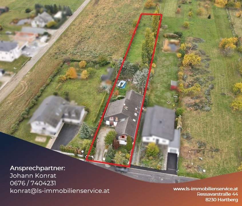 Großzügiges Wohnhaus mit Nebengebäuden und Pool in sonniger Ruhelage von Rechnitz