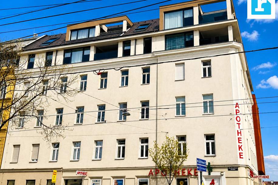 Wohnen mit Weitblick: Neuwertige Dachgeschosswohnung mit Balkon in Wien-Brigittenau, Wohnung-kauf, 570.000,€, 1200 Wien 22., Donaustadt