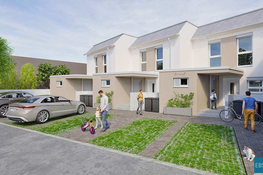 Schönes Eckreihenhaus mit nettem Garten, Haus-miete, 1.362,00,€, 2493 Wiener Neustadt(Land)