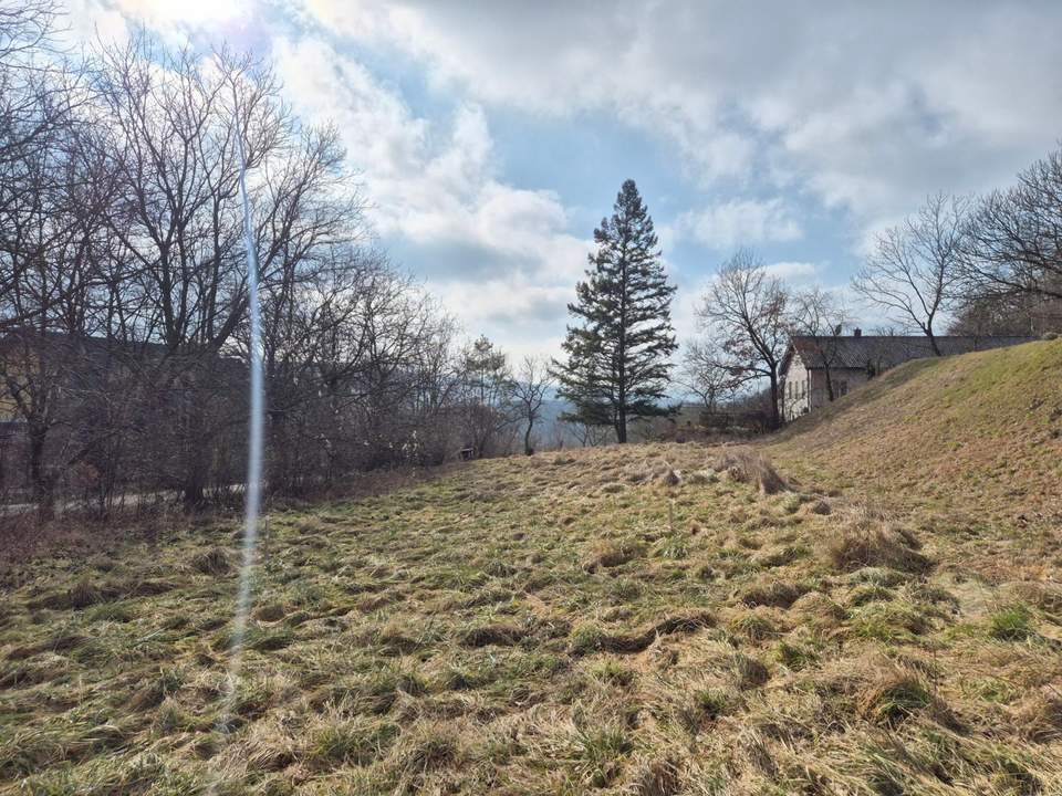 BAUGRUND IN ABSOLUTER GRÜN-RUHELAGE