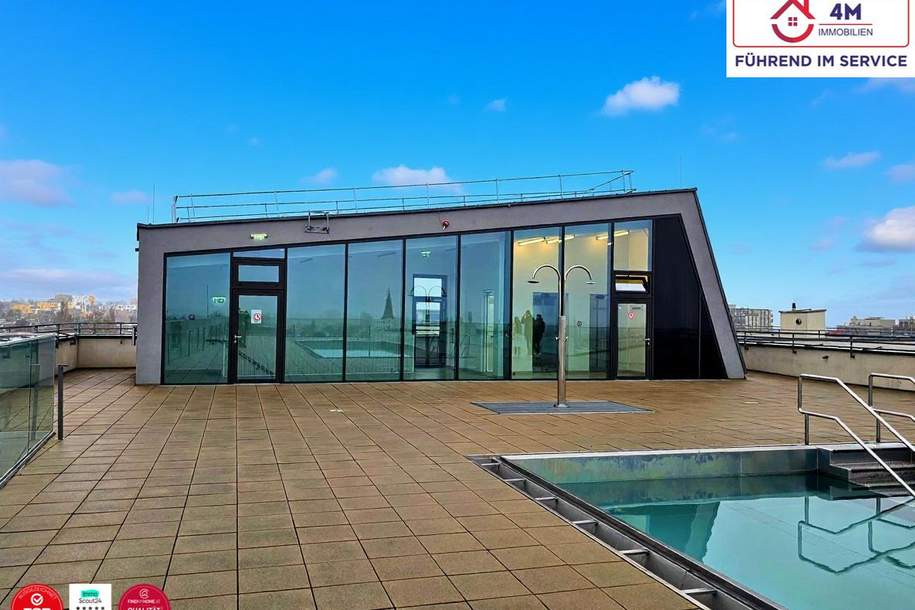 Wohnen wie im Resort: Exklusive 3-Zimmer-Wohnung mit Pool, Sauna ,Fitness &amp; vieles mehr, Wohnung-kauf, 399.000,€, 1230 Wien 23., Liesing