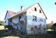 Grundstück mit altem stark sanierungsbedürftigem Bauernhaus und Stall