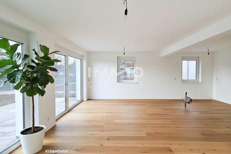 Miete mit Kaufoption: Moderne, helle Doppelhaushälfte mit fantastischem Weitblick in ruhiger Lage, Haus-miete, 1.738,04,€, 2721 Wiener Neustadt(Land)