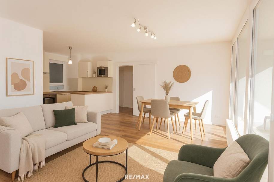 Moderne 3-Zimmer-Wohnung mit Loggia &amp; Garage in ruhiger Wohnlage von Mauerbach, Wohnung-kauf, 329.000,€, 3001 Sankt Pölten(Land)