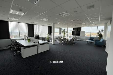 Penthouse-Büro mit Weitblick- Arbeiten über den Dächern von Wels!, Gewerbeobjekt-kauf, 1.019.400,€, 4600 Wels(Stadt)