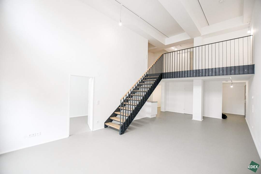 Erstbezug: Moderne 3-Zimmer-Wohnung mit Galerie, Balkon und offener Raumgestaltung