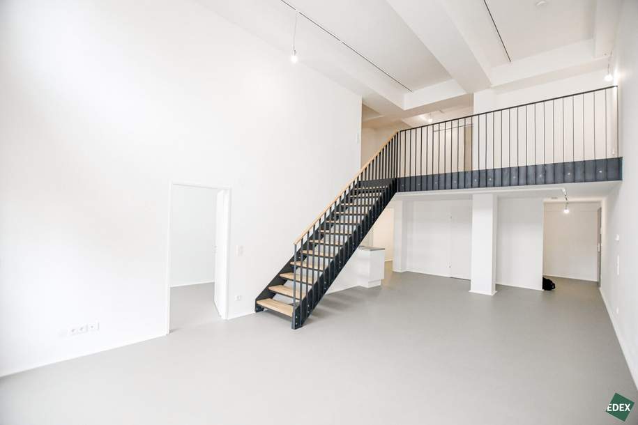 Erstbezug: Moderne 3-Zimmer-Wohnung mit Galerie, Balkon und offener Raumgestaltung, Wohnung-miete, 1.649,00,€, 1210 Wien 21., Floridsdorf