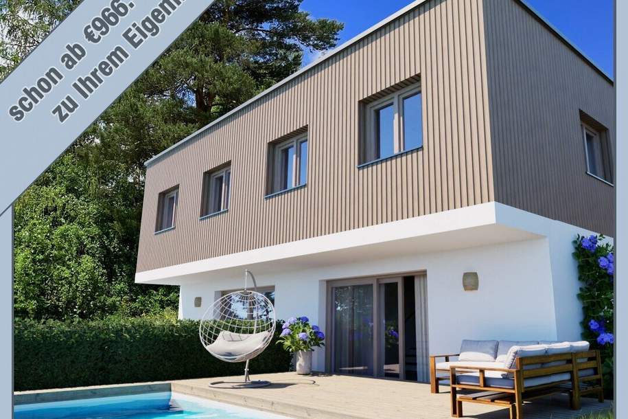 schon ab 966,- EUR monatlich zu Ihrem Eigenheim - PROVISIONSFREI - Idyllisch wohnen vor den Toren Wiens, Haus-kauf, 499.000,€, 3033 Sankt Pölten(Land)