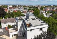 UNGLAUBLICHER BLICK AUF DIE KIRCHE II 35M² BALKON/TERRASSE II WOHNEN IM DEKNMALGESCHÜTZEN MÖDLINGER STADTJUWEL II FUSSGÄNGERZONE
