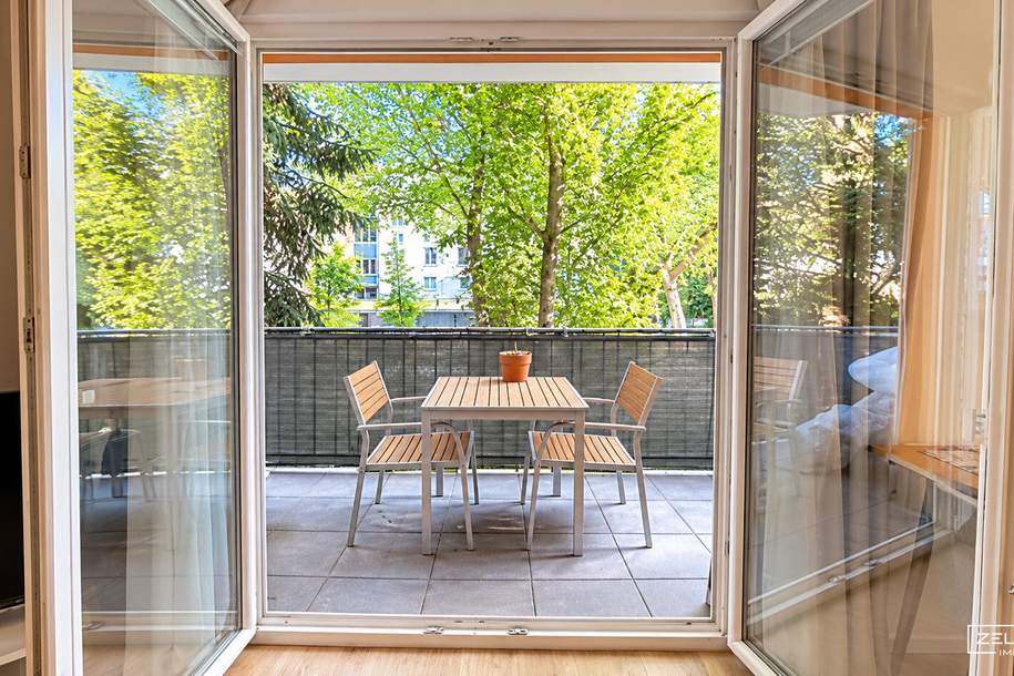 Hietzinger Grünblick mit Anlagepotenzial – vermietete Balkonwohnung in bester U4-Nähe! | ZELLMANN IMMOBILIEN, Wohnung-kauf, 199.000,€, 1130 Wien 13., Hietzing