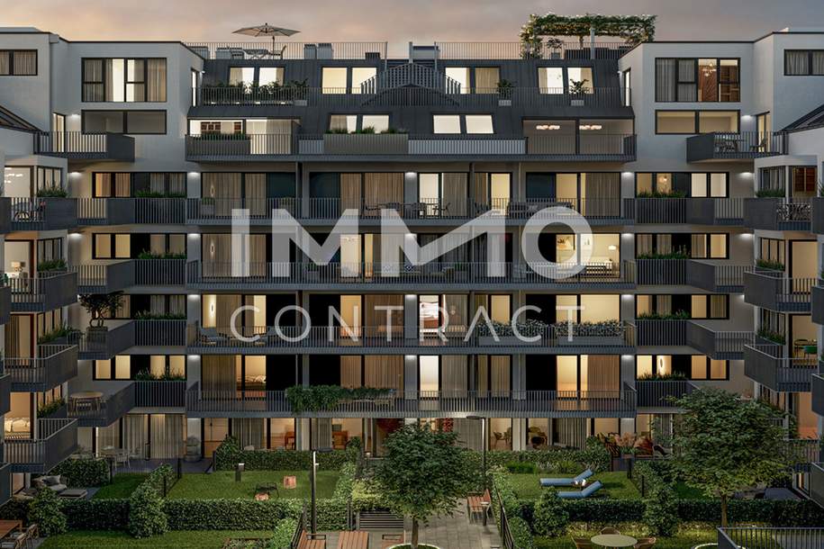 NEW: WOHNEN AM PARK - Urban &amp; Grün: Dreizimmer-Investment im Dachgeschoß (TOP Infrastruktur), Wohnung-kauf, 534.800,€, 1160 Wien 16., Ottakring