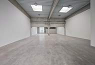 Beidseitig andienbare Lager- und Produktionshalle (ca. 286 m²) mit Büro- und Aufenthaltsräumen