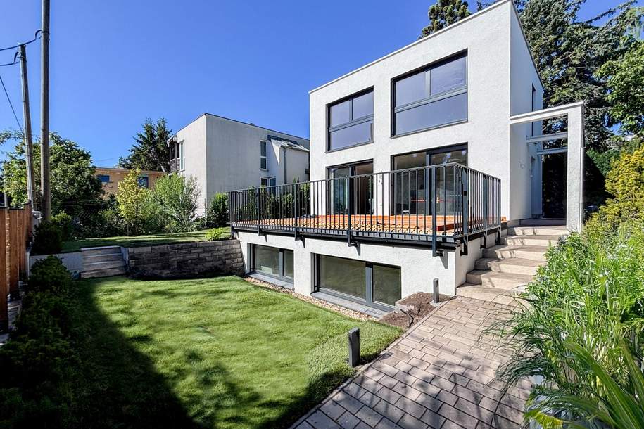 Modernes Einfamilienhaus in ökologischer Holzbauweise – Erstbezug in ruhiger Lage, Haus-miete, 3.250,00,€, 1130 Wien 13., Hietzing