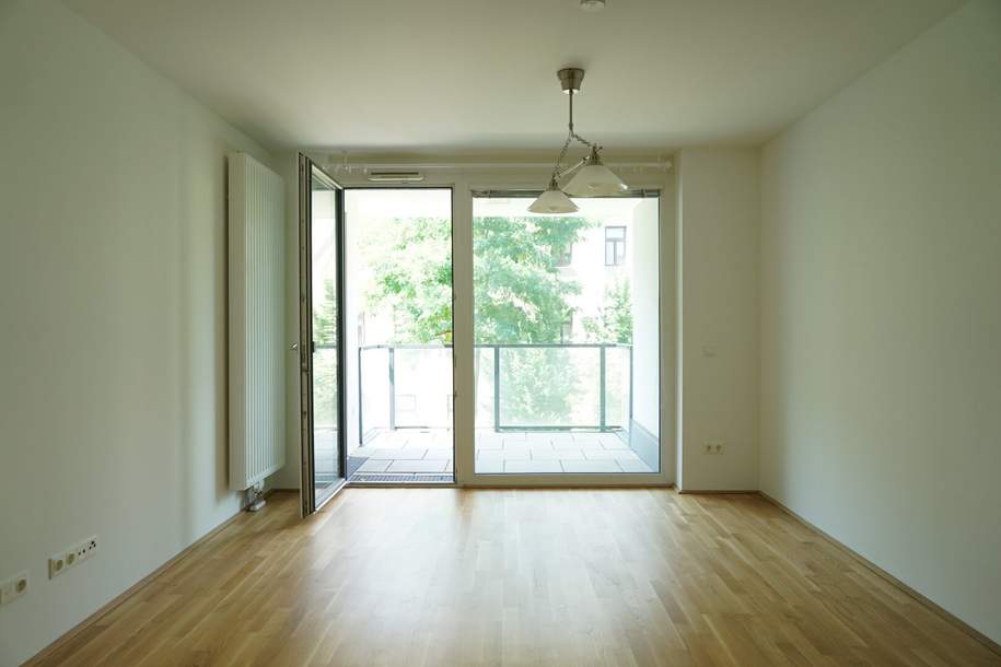Schöne Zweizimmerwohnung mit gartenseitiger Loggia, Wohnung-miete, 973,79,€, 1190 Wien 19., Döbling