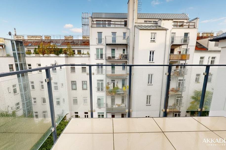 Einzigartiges DG-Apartment beim AKH A\\, Wohnung-kauf, 710.000,€, 1090 Wien 9., Alsergrund