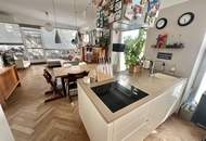 TOWNHOUSE Wohnung BEIM AUGARTEN: 3-Zimmer mit Loggia und Dachterrasse