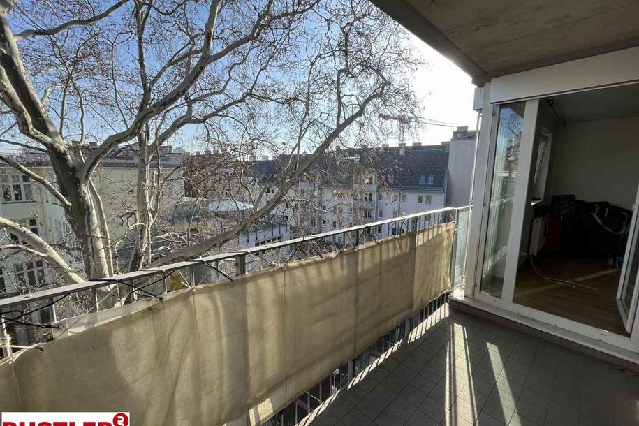 Hoseitige Neubauwohnung mit Loggia - hell und ruhig, Wohnung-miete, 1.079,00,€, 1050 Wien 5., Margareten