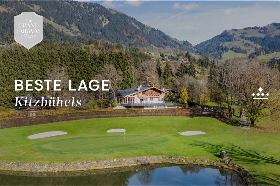 The Grand Fairway Chalet - Die spektakulärste Lage Kitzbühels, Haus-kauf, 9.900.000,€, 6370 Kitzbühel