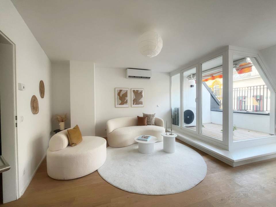 1180! 3-Zimmer DG-Maisonette mit Terrasse Nähe AKH! GENERALSANIERT!