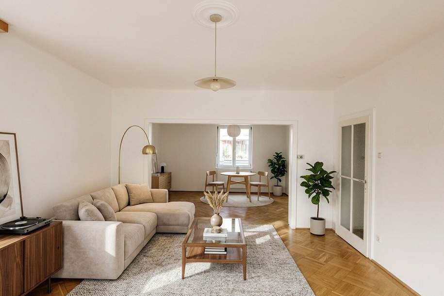 Wohnen am Kreuzbergl – großzügige 5-Zimmer-Wohnung in Bestlage, Wohnung-miete, 1.381,72,€, 9020 Klagenfurt(Stadt)