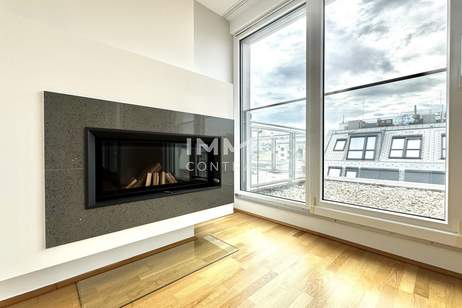 Exklusive DG Wohnung ohne Dachschrägen! Uneinsehbare Dachterrasse mit Panoramablick! Kamin vorhanden!, Wohnung-kauf, 1.080.000,€, 1050 Wien 5., Margareten