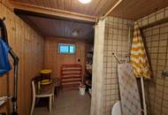 WOCHENENDHAUS ALS DOPPELHAUSHÄLFTE AM BADETEICH BISAMBERG AUF PACHTGRUNDSTÜCK - KEIN EIGENGRUND!