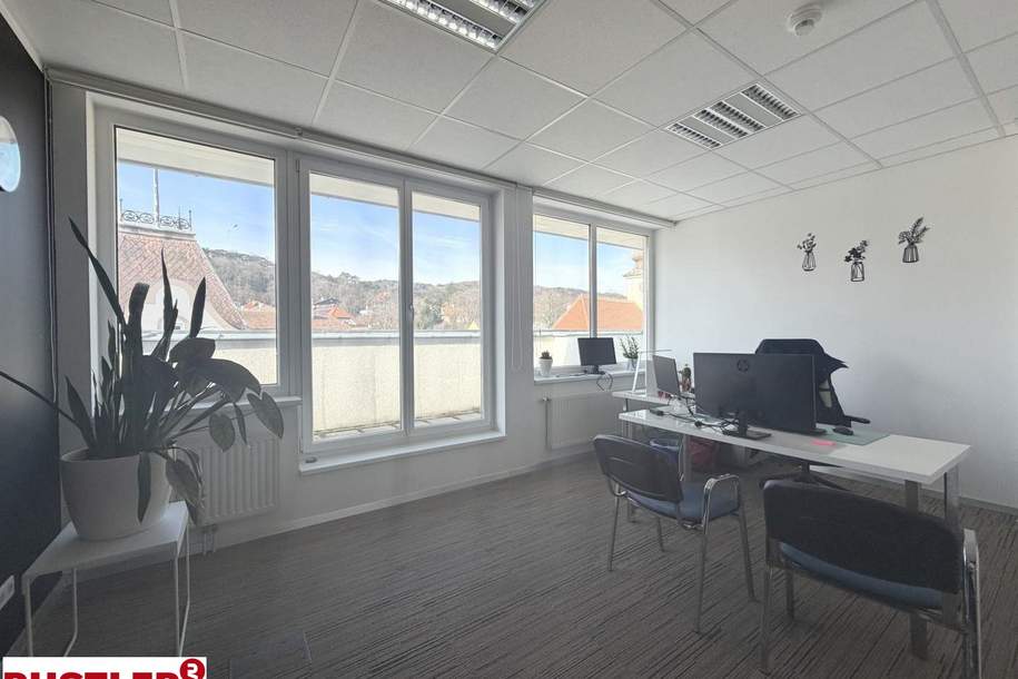 Arbeiten im Herzen der Mödlinger Altstadt - Stilvolles Dachgeschossbüro!, Gewerbeobjekt-miete, 2.835,42,€, 2340 Mödling