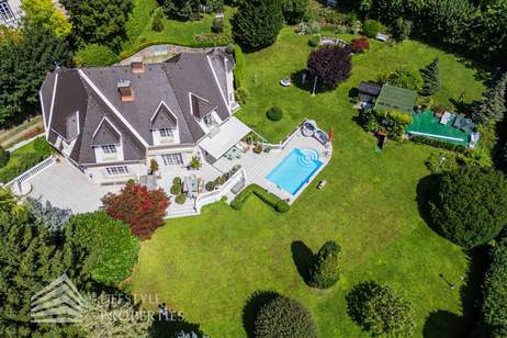 Beeindruckende Villa mit gepflegtem Garten und Pool, Haus-kauf, 4.800.000,€, 2371 Mödling
