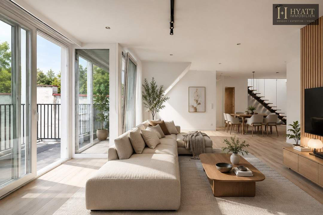 Urban wohnen, überraschend ruhig leben – stilvoll sanierter Altbau mit Lift, Freiflächen und moderner Energietechnik