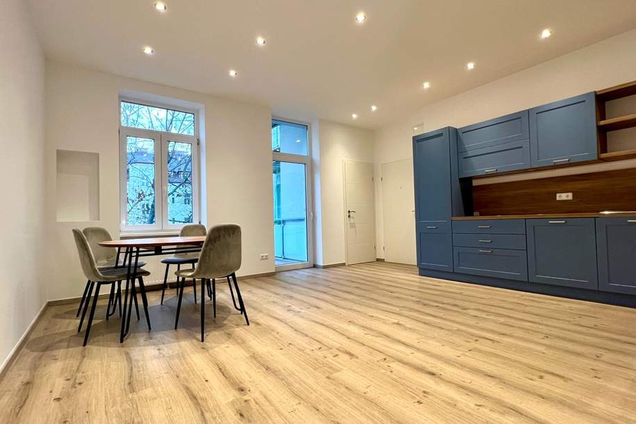 Elegante 3-Zimmerwohnung mit Balkon in saniertem Altbau, Wohnung-kauf, 299.000,€, 1120 Wien 12., Meidling