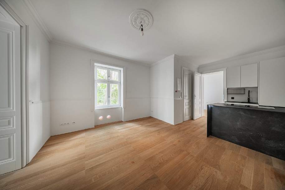 Exklusive Gartenwohnung am Rochusmarkt – Wohnen im spätbarocken Juwel, Wohnung-kauf, 499.000,€, 1030 Wien 3., Landstraße