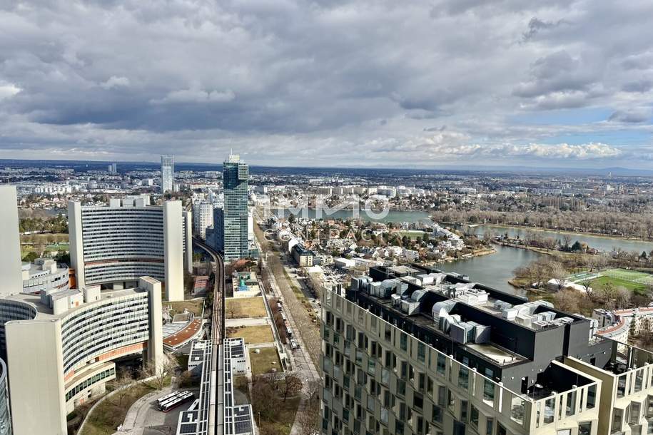 DC2: NYC vibes in VIE 38. Etage - U1 Donauinsel, Wohnung-miete, 1.600,00,€, 1220 Wien 22., Donaustadt