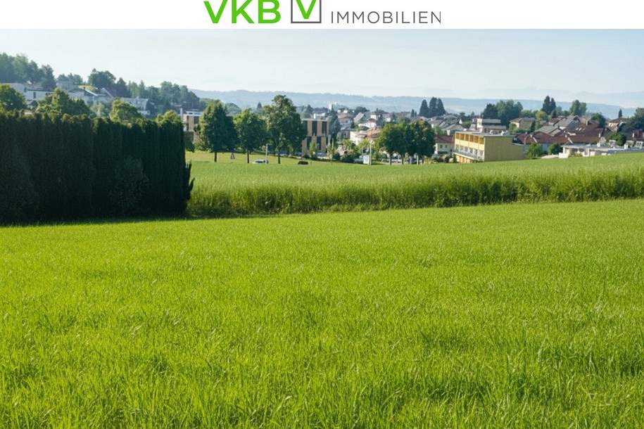 Exklusives Baugrundstück mit traumhafter Aussicht in Leonding/Berg, Grund und Boden-kauf, 611.000,€, 4060 Linz-Land