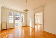Nähe Stephansplatz: 3 Zimmer Altbaumiete mit französischem Balkon