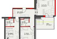 Lichtdurchflutete 3-Zimmer Wohnung mit zwei Balkone - Top 13