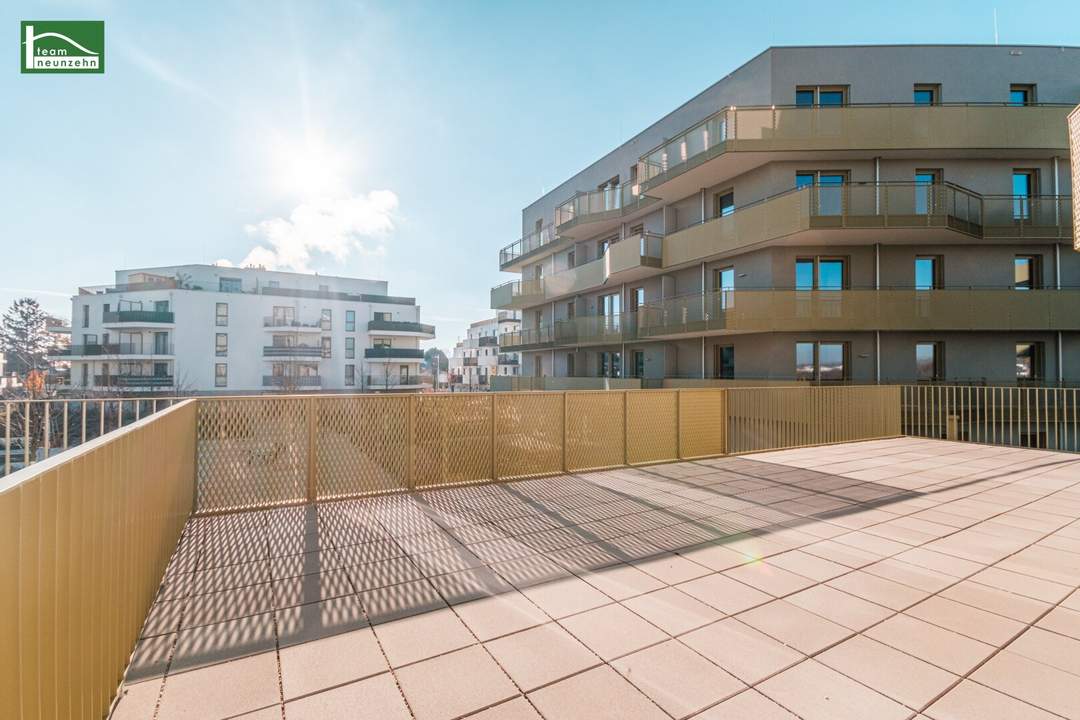 THE BIG ONE – Sie haben die "größte Terrasse" - Provisionsfreier Erstbezug mit energieeffizienter Erdwärme
