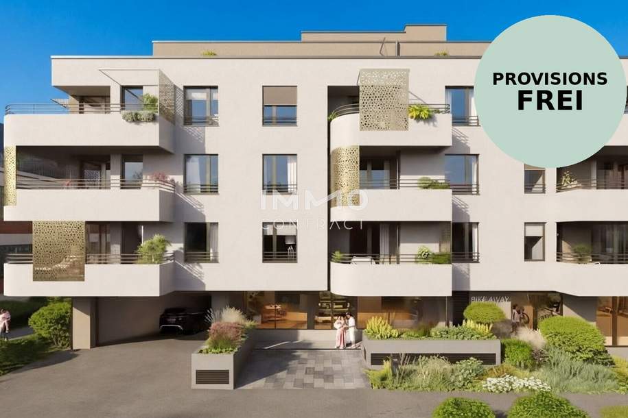 Provisionsfrei! Südöstliche Traumwohnung mit Balkon und Grünblick, Wohnung-kauf, 268.770,€, 1230 Wien 23., Liesing