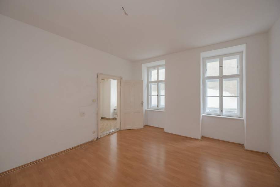 ++NEU++ Sanierungsbedürftige 2-Zimmer Altbau-Wohnung mit Balkonoption in zentraler Lage!, Wohnung-kauf, 289.900,€, 1080 Wien 8., Josefstadt