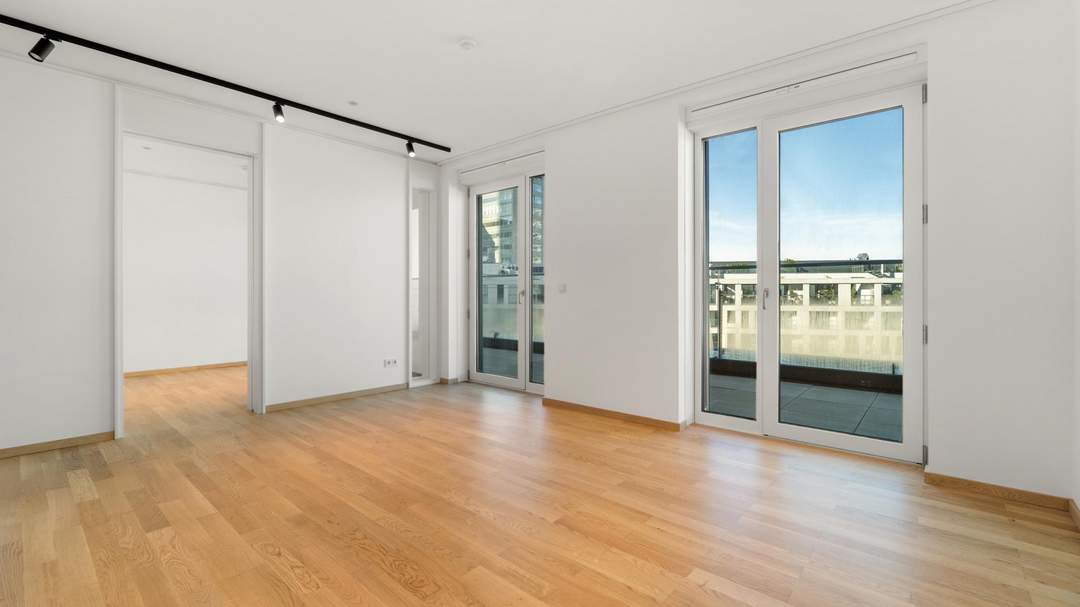 17. Stock - DC-FLATS - ERSTBEZUG - im obersten Stock - Terrassen - Panorama - Wienblick