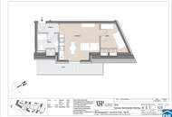 2-Zimmer Dachgeschoßwohnung mit großem Balkon! Nahe der Donauinsel