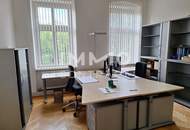 Repräsentatives Büro mit Blick auf den Volksgarten