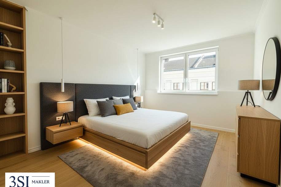 Urbanes Wohnen in Top-Lage: Moderne 2-Zimmer-Wohnung im 1. Dachgeschoß, Wohnung-kauf, 435.000,€, 1040 Wien 4., Wieden